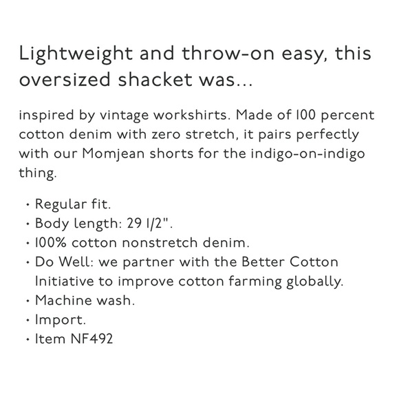 Madewell Denim Ames Oversized Shirt-Jacket in Corrigan Wash - Picture 8 of 8